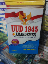 Image of UUD 1945 & AMANDEMEN
